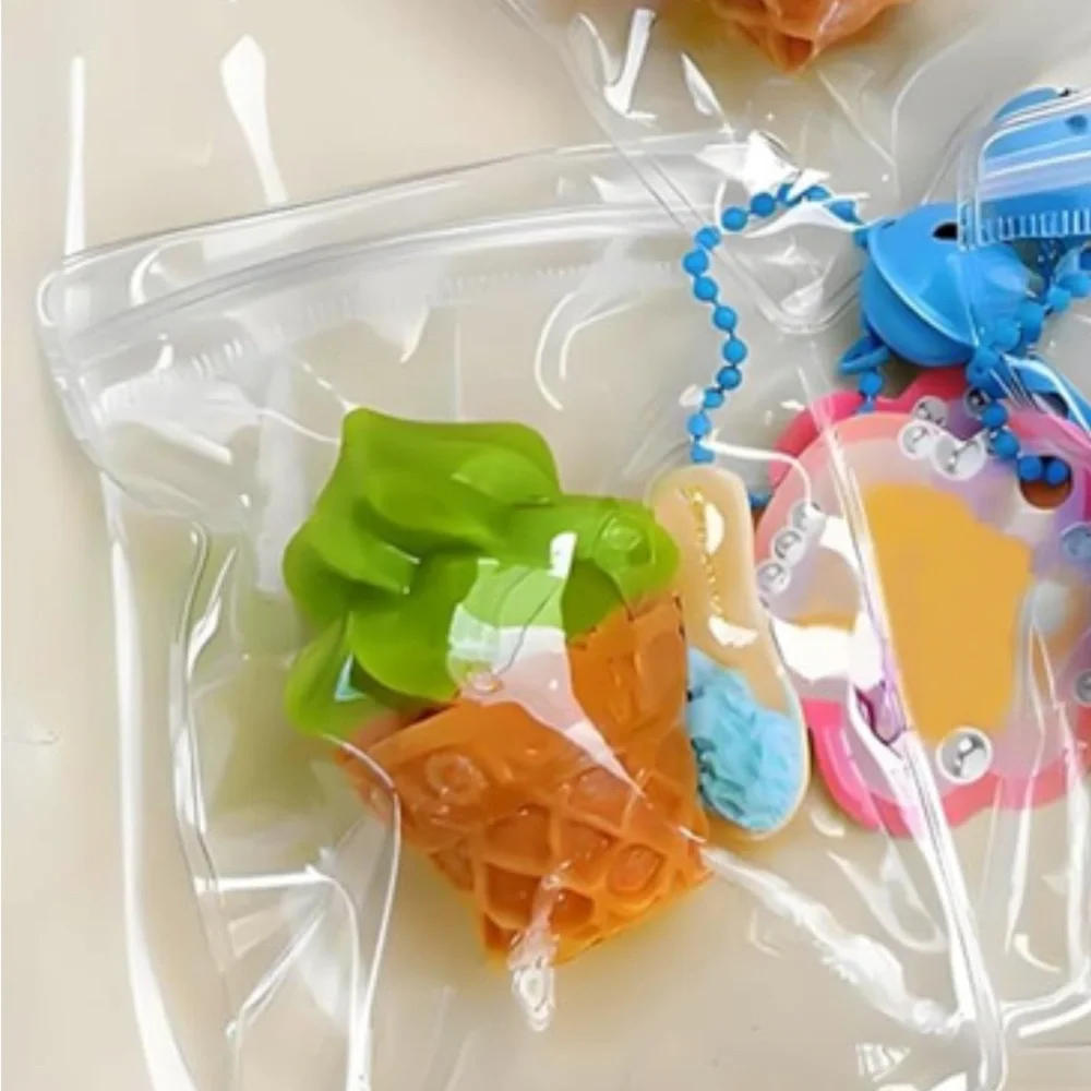 Pastel Ice Cream Cone Party Favors -  Keychain Pink, Purple, Green,  or Blue